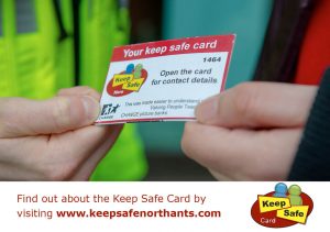 Image of the keep safe card