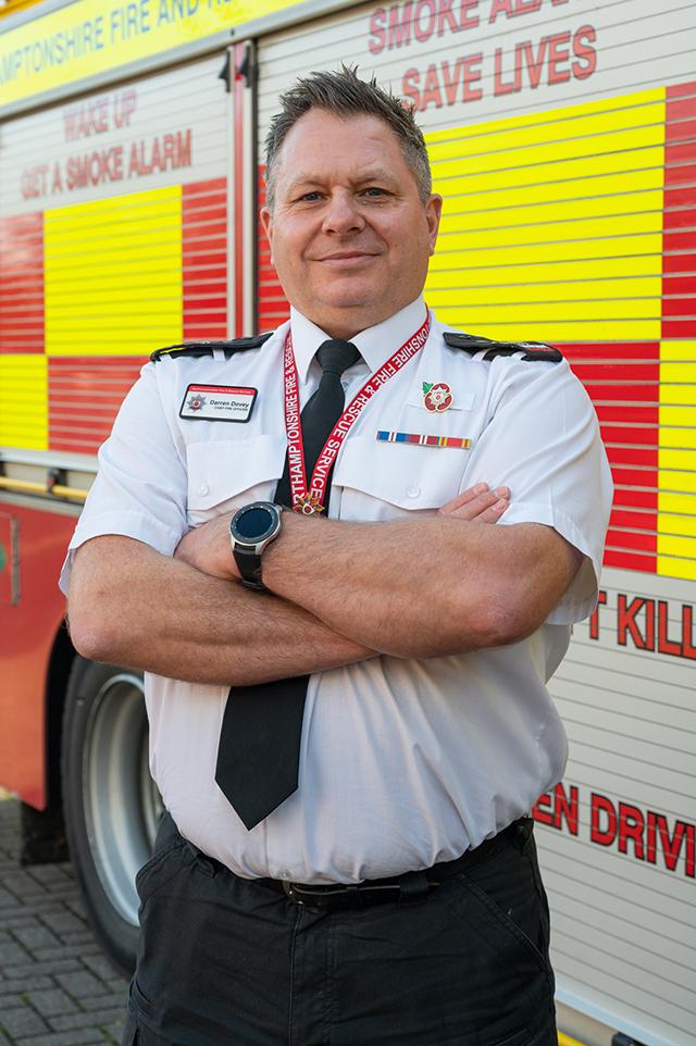 Chief Fire Officer Darren Dovey